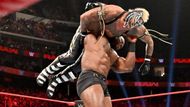 Lashley handily defeated Rey Mysterio but struggled on the mic